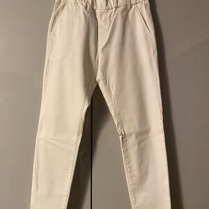 BEVY FLOG Women's Cream Straight Leg Pants